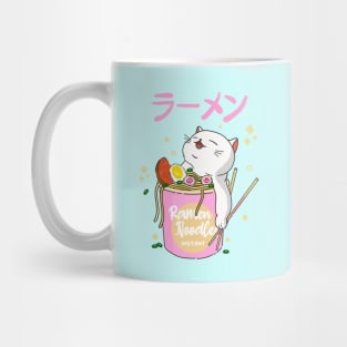 Kawaii Cat Ramen Mug